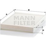MANN-FILTER Filtr, vzduch v interiéru CU2842 – Hledejceny.cz