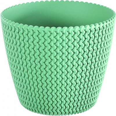 Prosperplast Květináč plastový SPLOFY 22 cm zelený – Zboží Mobilmania