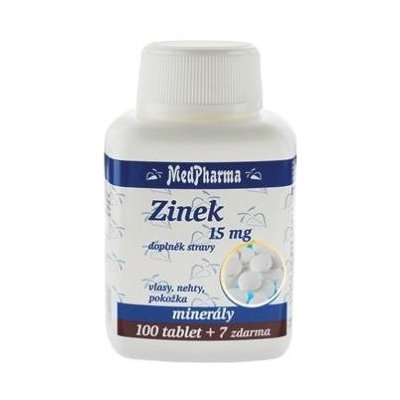 MedPharma Zinek 15 mg 107 tablet