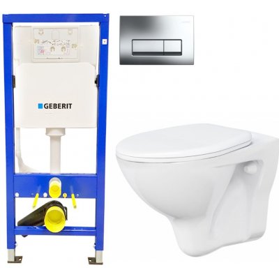 Geberit Duofix tlačítko DELTA51 CHROM WC ARES + SEDÁTKO 458.103.00.1 51CR AR1 – Zbozi.Blesk.cz