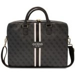 Guess PU 4G Printed Stripes Computer Bag 15/16" Black 3666339119522 – Zboží Živě