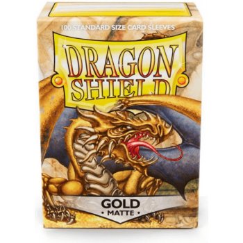 Dragon Shield obaly Protector Matte Gold 100ks