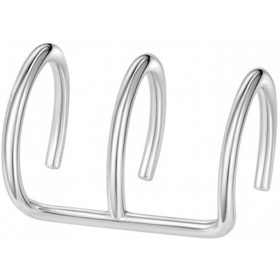 SARINES Stříbrný trojitý ear cuff s moderním designem S1099 – Sleviste.cz