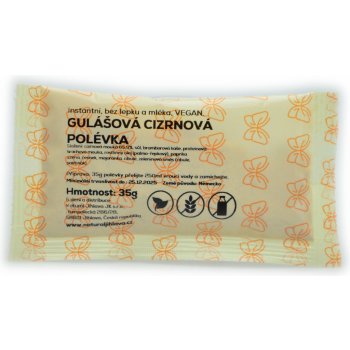 Natural Jihlava Instantní polévka gulášová cizrnová bez lepku a mléka 20 g