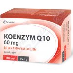 Noventis koenzym Q10 60 mg se sezamovým olejem 60 kapslí – Sleviste.cz