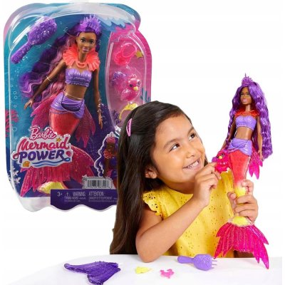 Barbie Mořská panna Moc Sirény Brooklyn – Zboží Mobilmania
