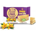 Flis Lea Life Bezlepkové oplatky s vanilkovou náplní bez cukru 95 g – Zboží Dáma
