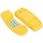 Dětský plastový telefon na dětské hřiště žlutý – Zboží Mobilmania