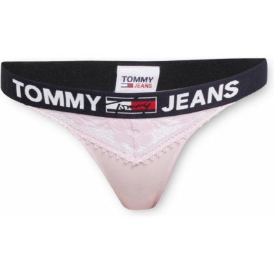 Tommy Jeans Ženy Kalhotky Tanga Light Pink UW0UW03950 Růžová – Zbozi.Blesk.cz