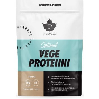 Puhdistamo Optimal Vegan Protein BIO 600 g