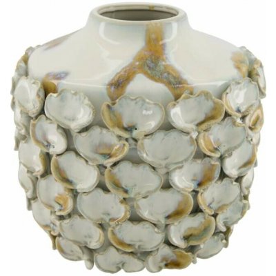 Lahvová váza kulatá, keramika, 25,5x25,5x23,5 cm – Hledejceny.cz