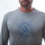 Sensor Merino Active PT COMPASS pánské triko dl.rukáv šedáS – Zboží Dáma