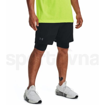 Under Armour šortky s podšívkou Vanish Woven 2In1 short Schwarz F002 1373764-002 – Zboží Mobilmania