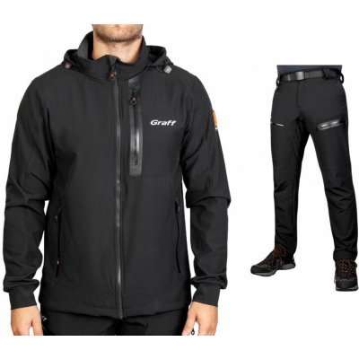 Graff softshelová sada Softshell Set 561-S-1/761-S-1 black – Hledejceny.cz