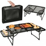 KIK LUARO KX3186_1 turistický stůl kempingový cateringový skládací stůl 87 x 60 x 40 x 27 cm – Hledejceny.cz