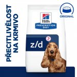 Hill’s Prescription Diet Z/D Food Sensitivities 10 kg – Sleviste.cz