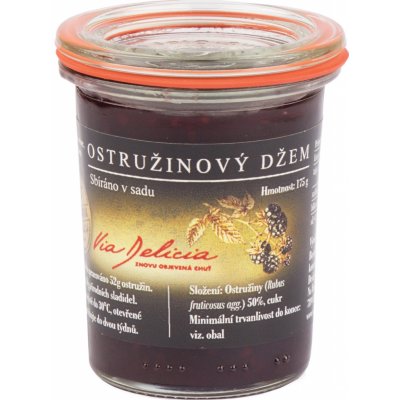 Via Delicia ostružinový Džem 175 g – Zboží Dáma