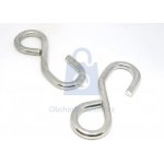 Hák S vázací s okem, pozinkovaný 8 mm - hobby balení, balení 1 ks – Hledejceny.cz