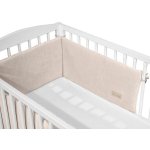 KLUPS Mantinel ochranný do postýlky Velvet beige – Zboží Dáma