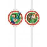 GoDan Nápojové brčko Minecraft 4 ks – Hledejceny.cz