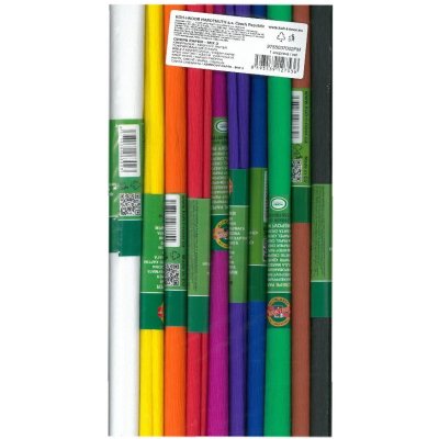 Koh-i-noor MIX 9755037002PM Krepový papír 200 x 50 cm, sada barev 10 roliček – Hledejceny.cz