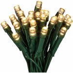 Koopman Světelný LED řetěz 120 diod teplá bílá zelený kabel 12 m – Hledejceny.cz