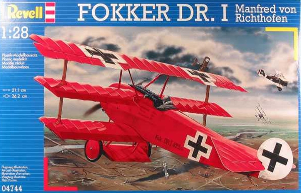 Revell Fokker Dr. I 04744 1:28