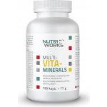 NutriWorks Multivitaminerals 120 kapslí – Hledejceny.cz