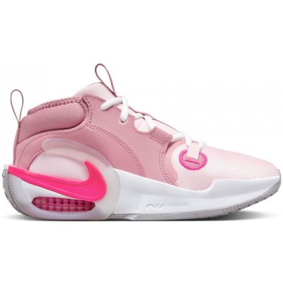 Nike Air Zoom Crossover Big Kids' basketbalové boty Pink/White – Zboží Dáma