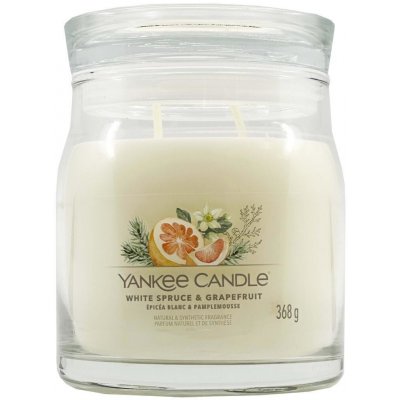 Yankee Candle – Signature White Spruce & Grapefruit 368 g – Zboží Mobilmania