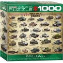  EuroGraphics Tanky 2. světové války 1000 dílků