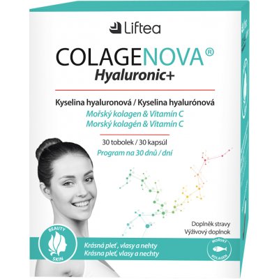 Liftea Colagenova Hyaluronic+ 30 tobolek – Hledejceny.cz