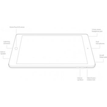 Apple iPad Mini 3 Wi-Fi+Cellular 16GB MGHW2HC/A