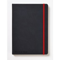 Oxford Zápisník Black n´ Red Journal linkovaný pevné desky černá A6 72 listů