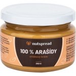 Nutspread Arašídový krém jemný 250 g – Sleviste.cz