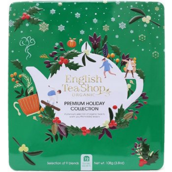 English Tea Shop Čaj Premium Holiday Collection bio zelená 108 g 72 ks