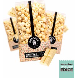 Bopcorn Andělská Bílá čokoláda popcorn 1,5l