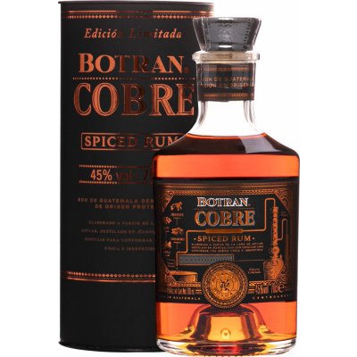 Ron Botran Cobre 45% 0,7 l (tuba) – Zboží Mobilmania