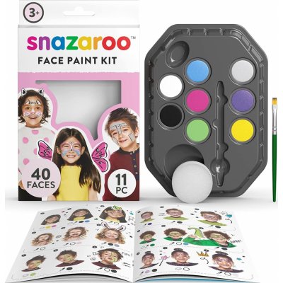Snazaroo Sada 8 barev na obličej Fantasie – Zboží Dáma