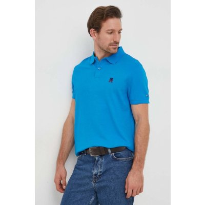 Tommy Hilfiger Polo tričko s aplikací MW0MW33273 modrá