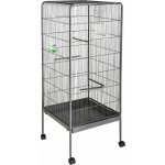 TecTake 401004 voliéra 146 cm antracit – Zboží Dáma