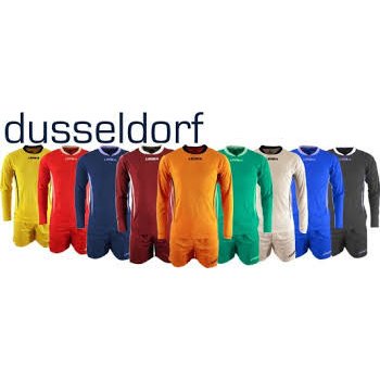 Legea Dusseldorf fotbalový dres dl. rukáv červená 1203