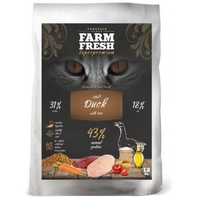 Farm Fresh Cat Adult Duck with Rice 15 kg – Hledejceny.cz