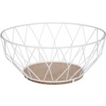 Secret de Gourmet Bílá kovová mísa na ovoce 150039B 28 cm – Zbozi.Blesk.cz