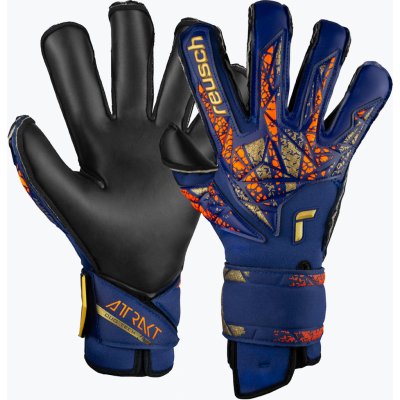 Reusch Attrakt Duo Evolution premium blue/gold/black – Zboží Mobilmania