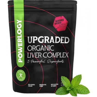 Powerlogy Upgraded Organic Liver Complex 250 g – Hledejceny.cz
