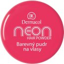 Dermacol Neon Hair Powder barevný pudr na vlasy 08 Black with glitters 2,2 g