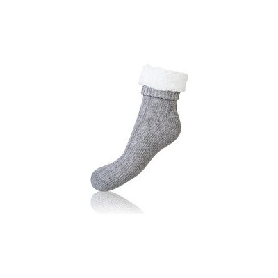 Bellinda Extrémně teplé ponožky EXTRA WARM SOCKS šedá – Zboží Mobilmania