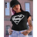 Dámské tričko Superman Černá – Zbozi.Blesk.cz
