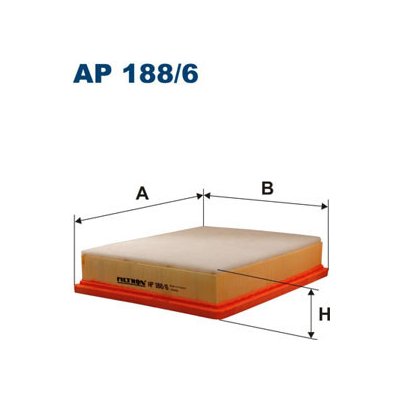 Vzduchový filtr FILTRON AP 188/6 – Hledejceny.cz